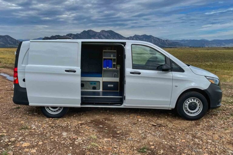 Mercedes Metris Camper Van Conversion Single Bed