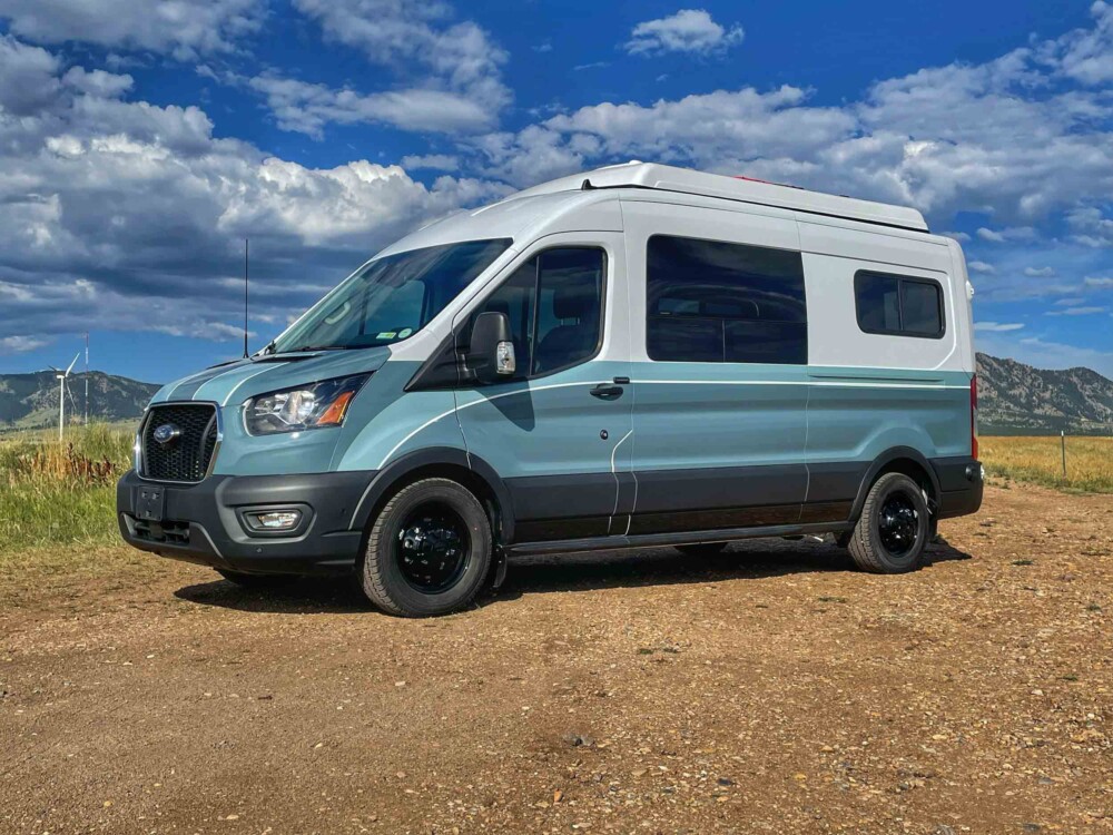 Hire the Ford Nugget campervan with pop-up roof