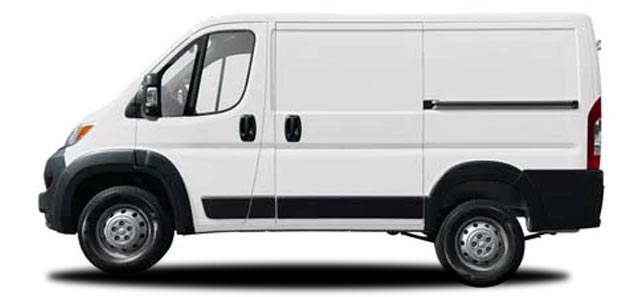 118" Ram Promaster Low Roof