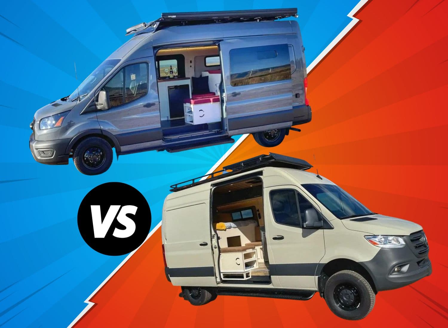 Transit vs Sprinter  Which is the Best Campervan? - Contravans