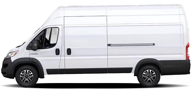 159" Ram Promaster Super High Roof Extended